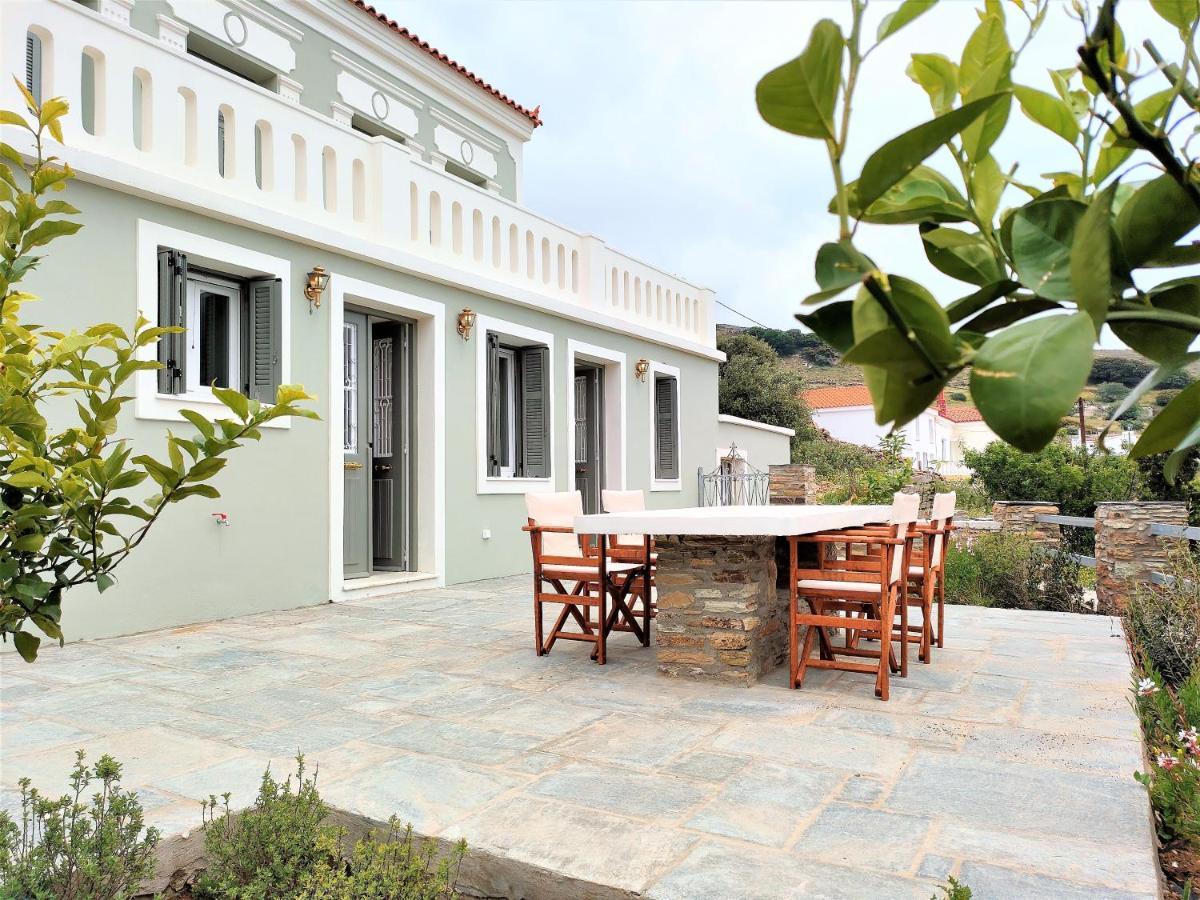 Spiti Sea View Neoclassical House In Stenies Ngoại thất bức ảnh